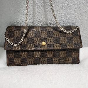 Authentic LV Damier long wallet